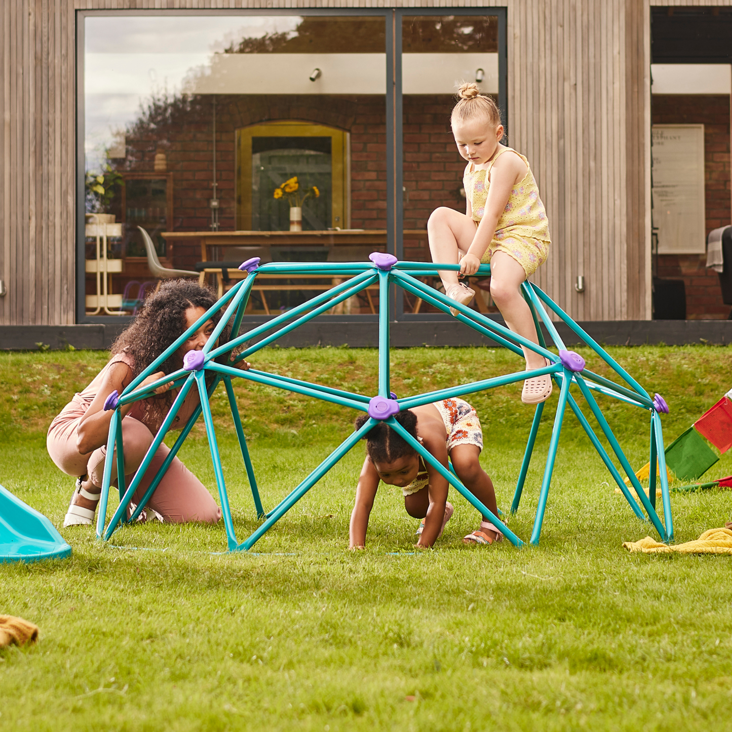 Plum Deimos Metal Dome Climber - Marah Kids