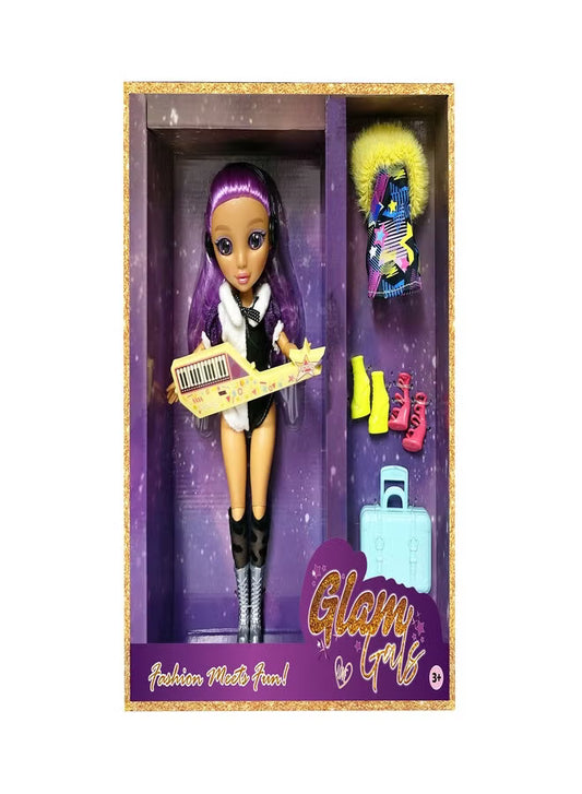 Fashion doll music party glam girlz 9