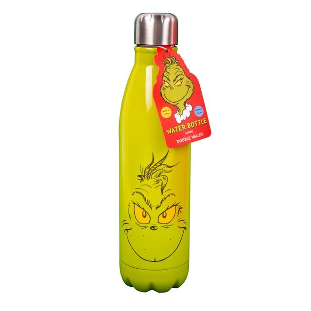 Fizz Creation Grinch Metal Water Bottle - Marah Kids