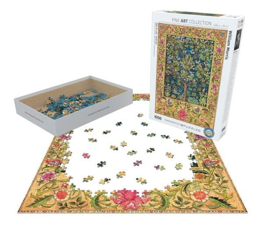 Eurographics Puzzle 1000 Tree Of Life Tapestry By William Morris - Marah Kids
