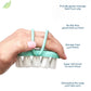 Frida Baby Head - Hugging Baby Hairbrush & Comb Set – Soft Bristles, Cradle Cap Care, Newborn Grooming, No - Slip Ergonomic Grip - Marah Kids