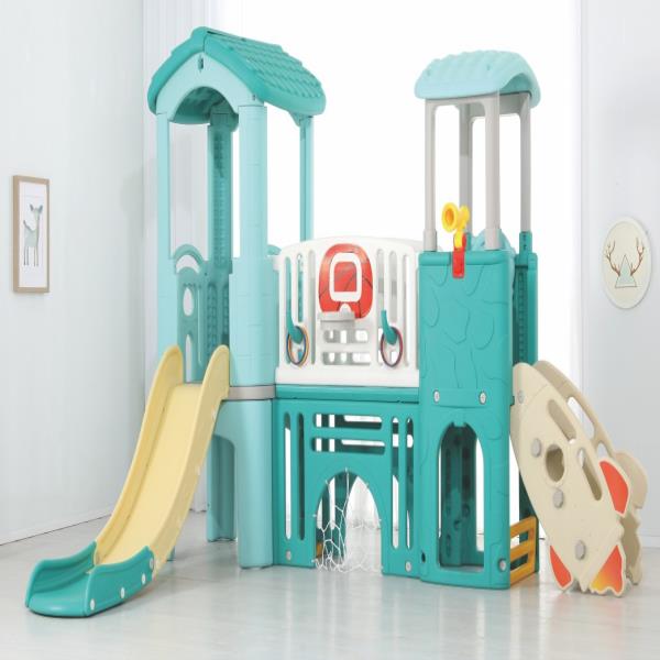 Toyemporium Compact Sky Blue Multi-Activity Play Centre - Default Title