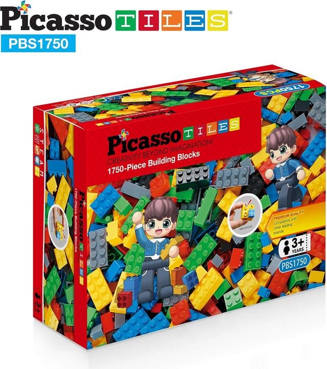 Picasso Magnetic Building Blocks 1750 - pieces - Marah Kids
