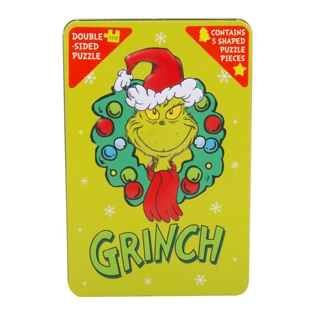 Fizz Creation Grinch Double Sided Puzzle - Marah Kids