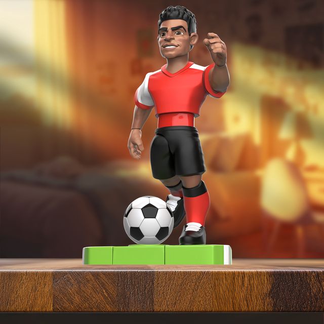 PowerShots Strike Soccer Action Figure Playset, Cruz 9 - Inches Collectible Figure - Marah Kids