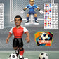 PowerShots Strike Soccer Action Figure Playset, Cruz 9" - Marah Kids