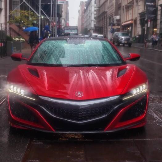 D - power MSZ – Acura NSX - Red | Die - Cast Replica, Ultimate Collector's Item, Super Cars | Toy Vehicles, Metal Toy Car Model - Pull Back Collection | Size - 1:32, For Kids 3+ - Marah Kids