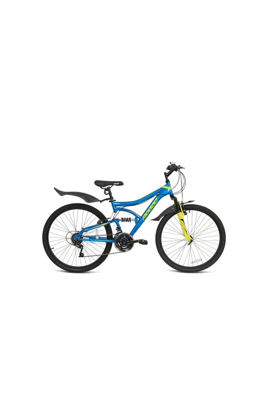 Aviator 26" Dual Suspension Mountain Bike - Blue