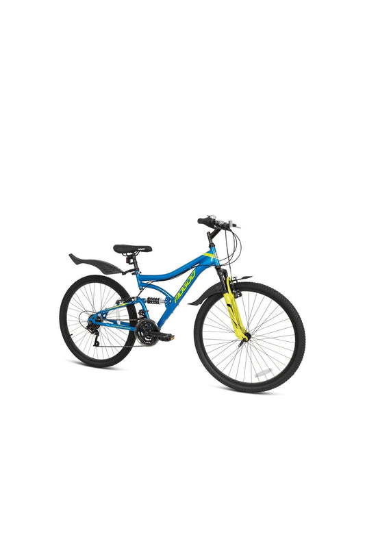 Aviator 26" Dual Suspension Mountain Bike - Blue