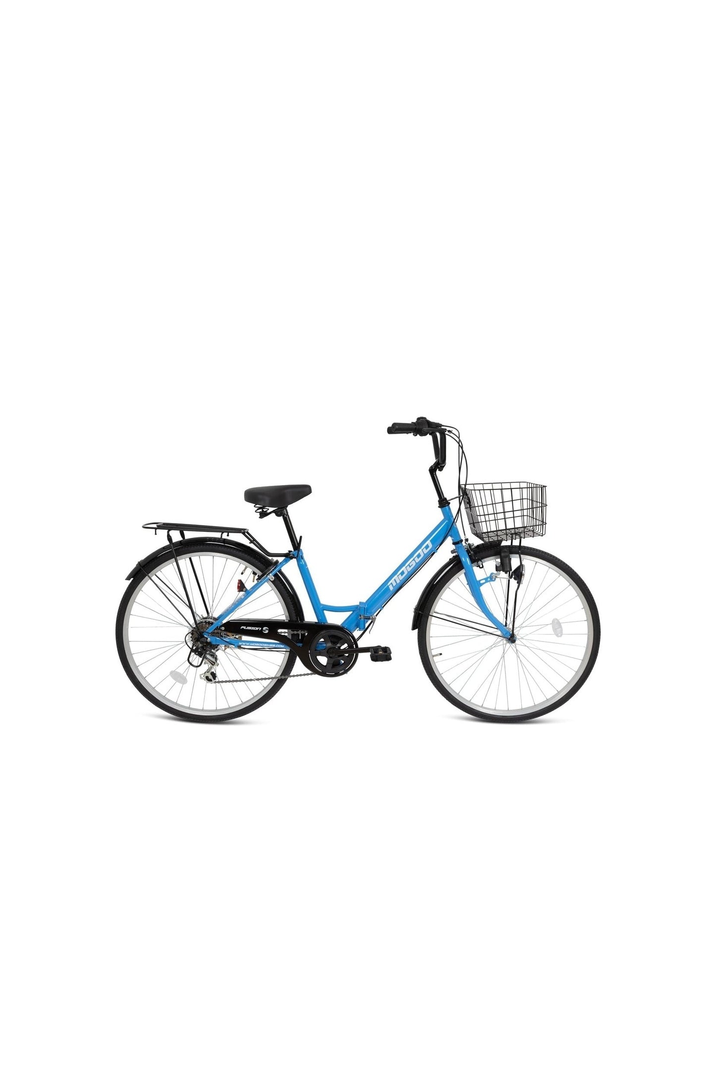 Fusion 26" Folding City Bike - Blue