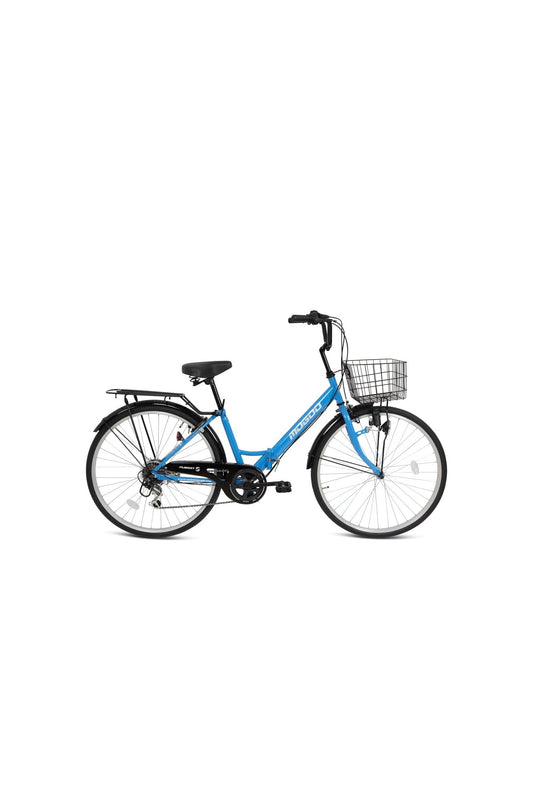 Fusion 26" Folding City Bike - Blue