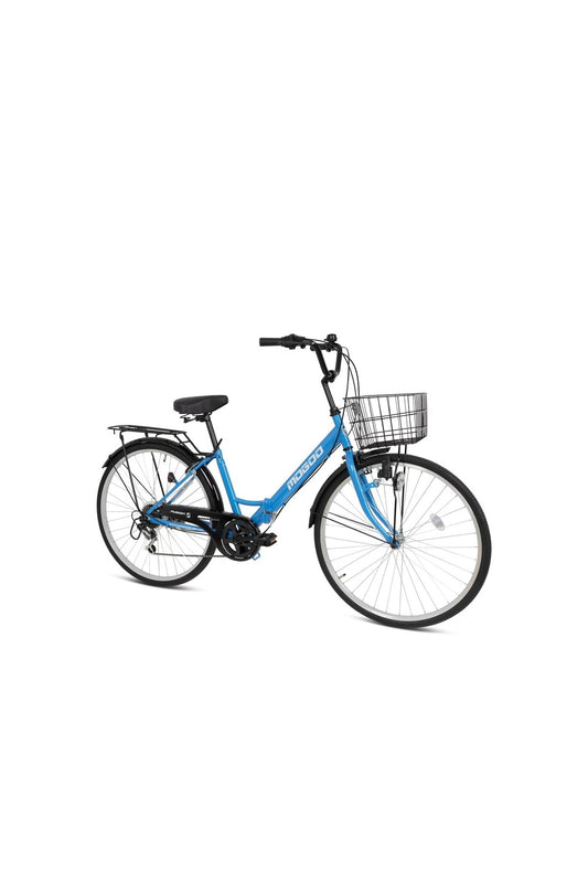 Fusion 26" Folding City Bike - Blue