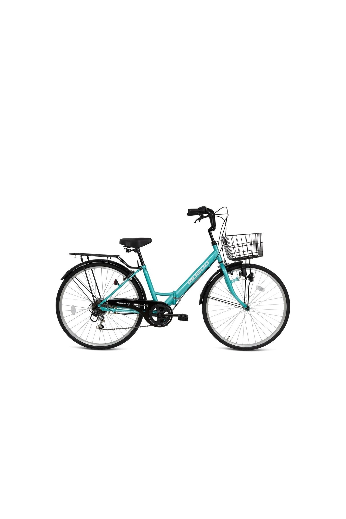Fusion 26" Folding City Bike - Green