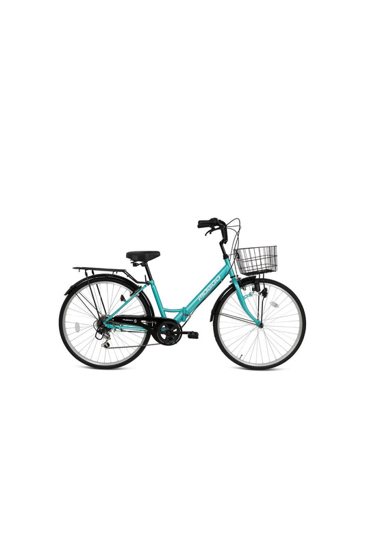 Fusion 26" Folding City Bike - Green