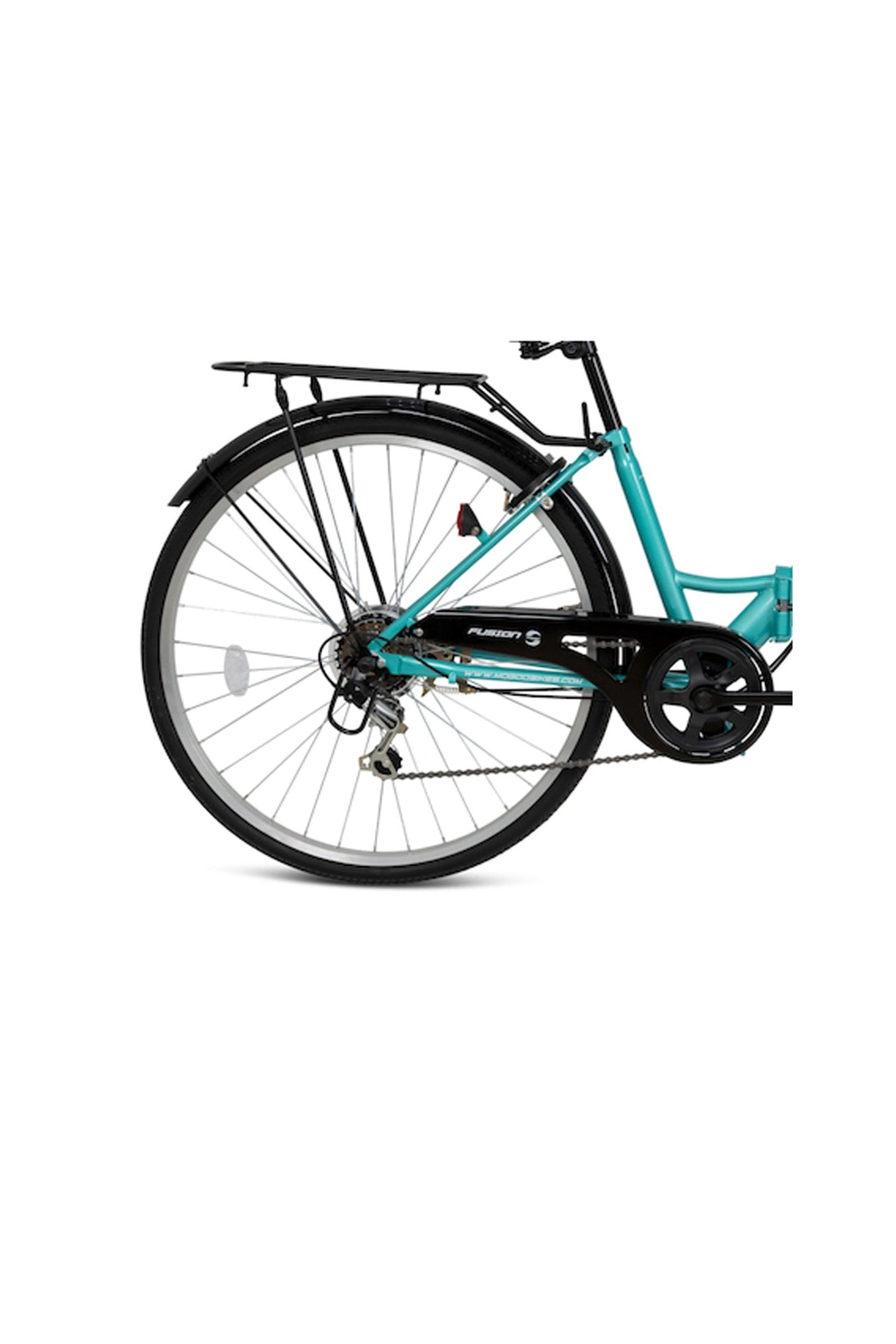Fusion 26" Folding City Bike - Green