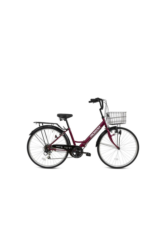 Fusion 26" Folding City Bike - Maroon