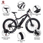 Mogoo Orion 2.0 26" E-Fat Bike Midnight