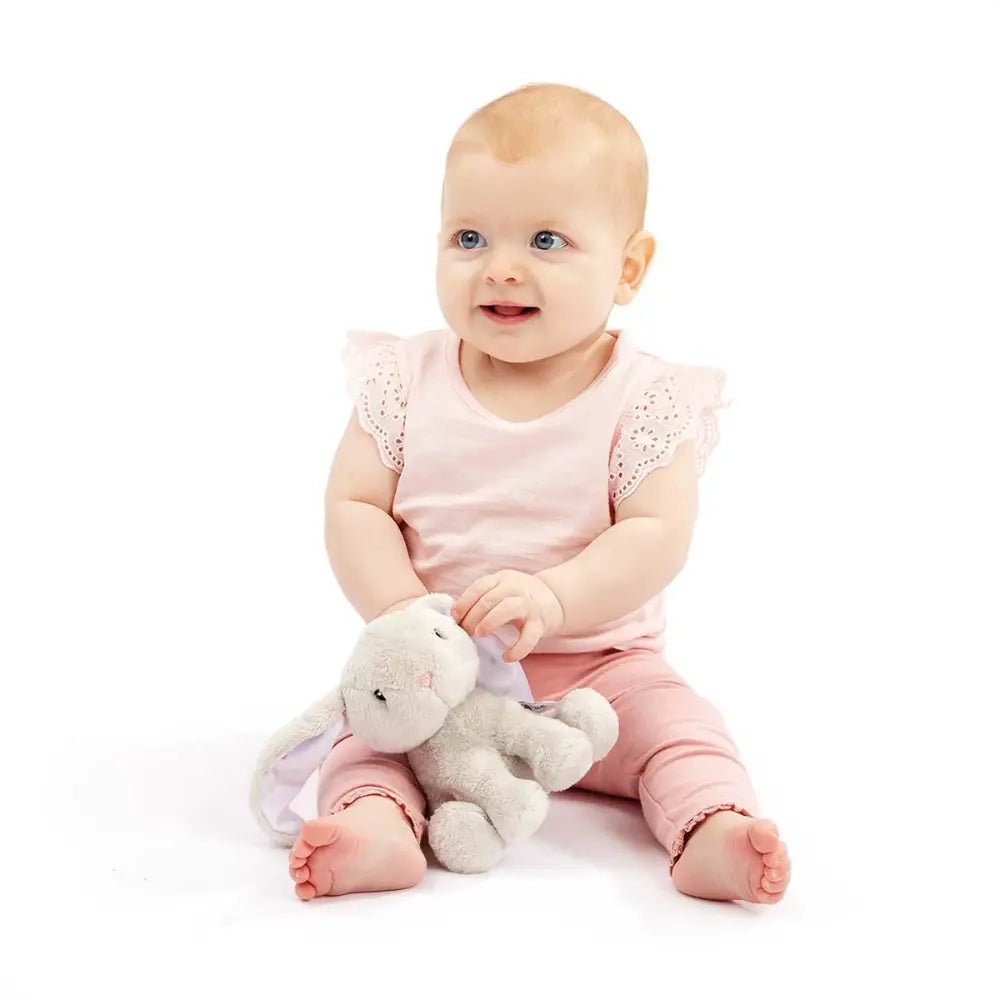 ELC Baby Plush Mini Bunny Boxed Grey - Marah Kids