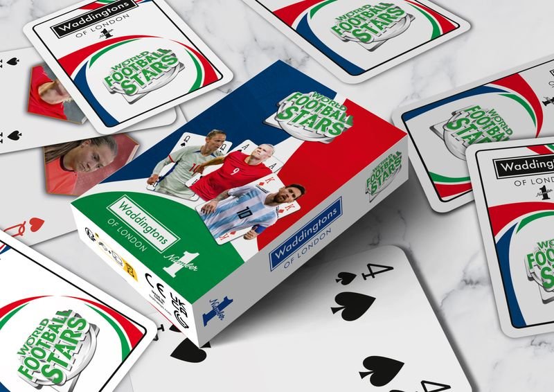 Waddi Number1 Playing Card World Football Stars - Marah Kids