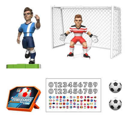 PowerShots Strike Soccer Action Figure Playset, Sam 9 - Inches Collectible Figure - Marah Kids