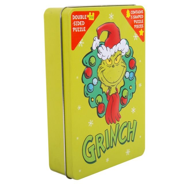 Fizz Creation Grinch Double Sided Puzzle - Marah Kids