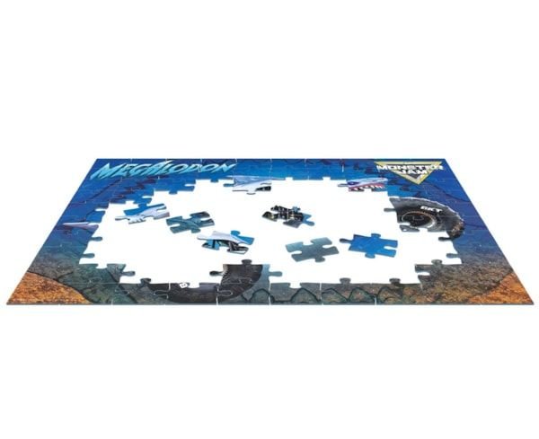 Eurographics Puzzle 100 In Lunch Bag - Monster Jam Megalodon - Marah Kids