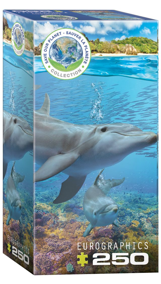 Eurographics Puzzle 250 Dolphins - Marah Kids