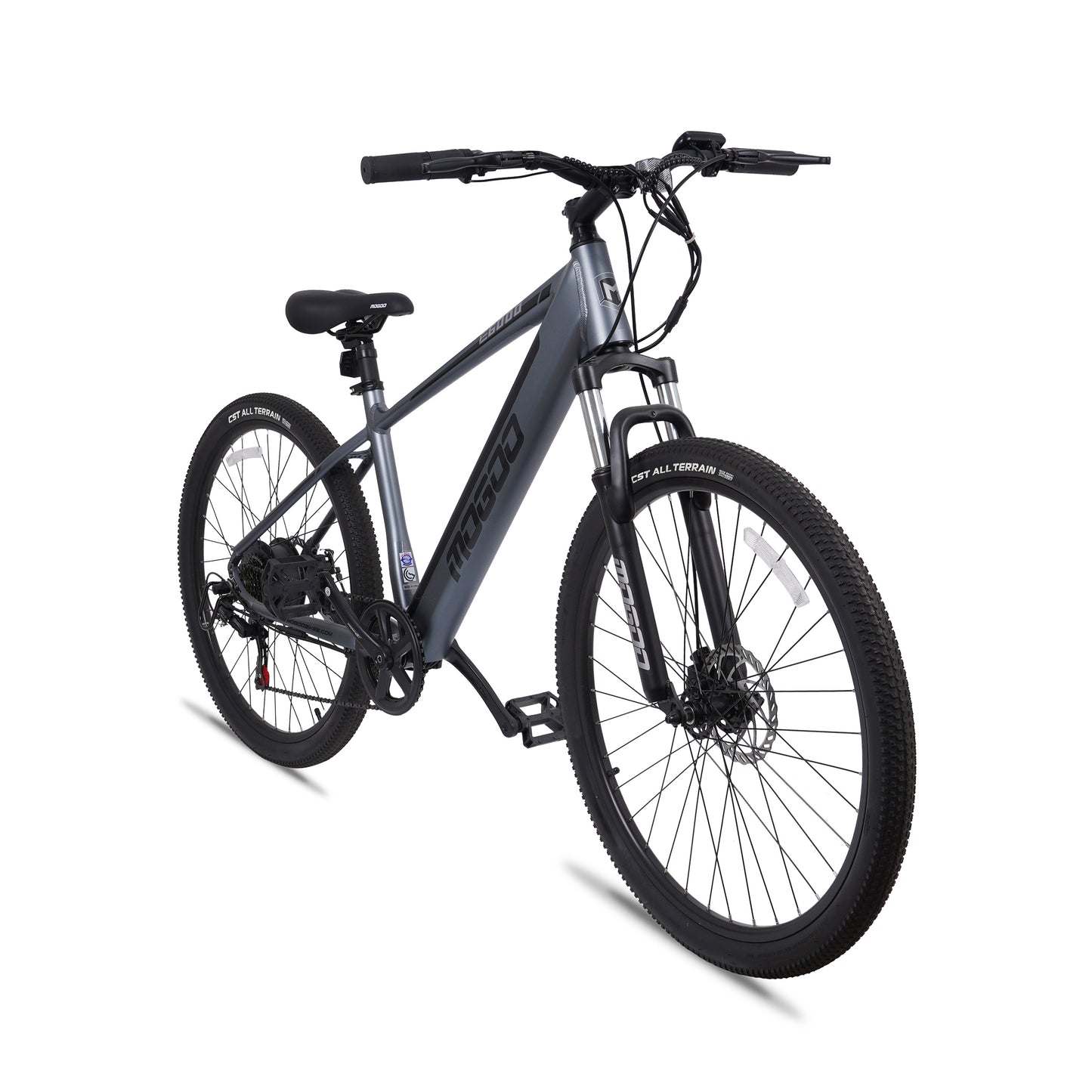 Mogoo E6000 2.0 26" E-Mountain Bike - Grey