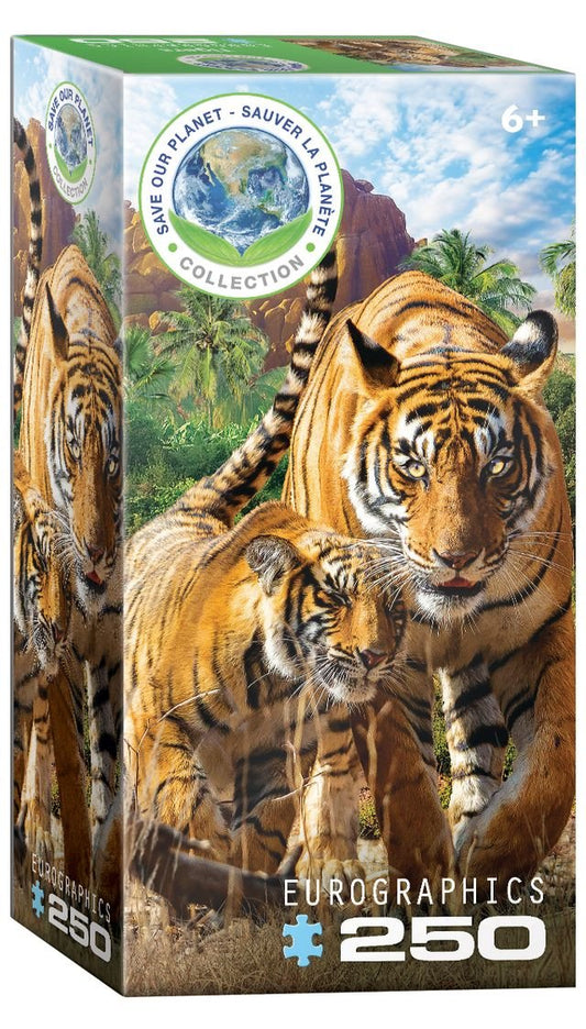 Eurographics Puzzle 250 Tigers - Marah Kids