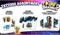 Italian Brainrot Blind Bag - 4 Tattoos + 4 Holographic Cards - Marah Kids