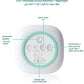 Frida Baby Smart Sleep Trainer for Kids – 3 - in - 1 Sound Machine, Wake - Up Clock & Night Light with Bluetooth - Marah Kids