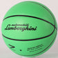 Lamborghini - No 7 - Pu Basketball - Green - Marah Kids