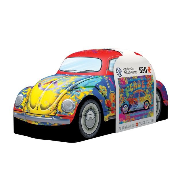 Eurographics Puzzle In Tin 550 Vw Beetle Splash Buggy - Marah Kids