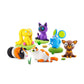 Hey Clay - Fluffy Pets PERSIAN CAT Colourful modelling air-dry clay, 3 cans with fun interactive app for kids 3 years