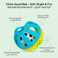 Sassy Squish & Chime Ball - Soft, Colorful Sensory Toy for Babies 0+ Months - Marah Kids