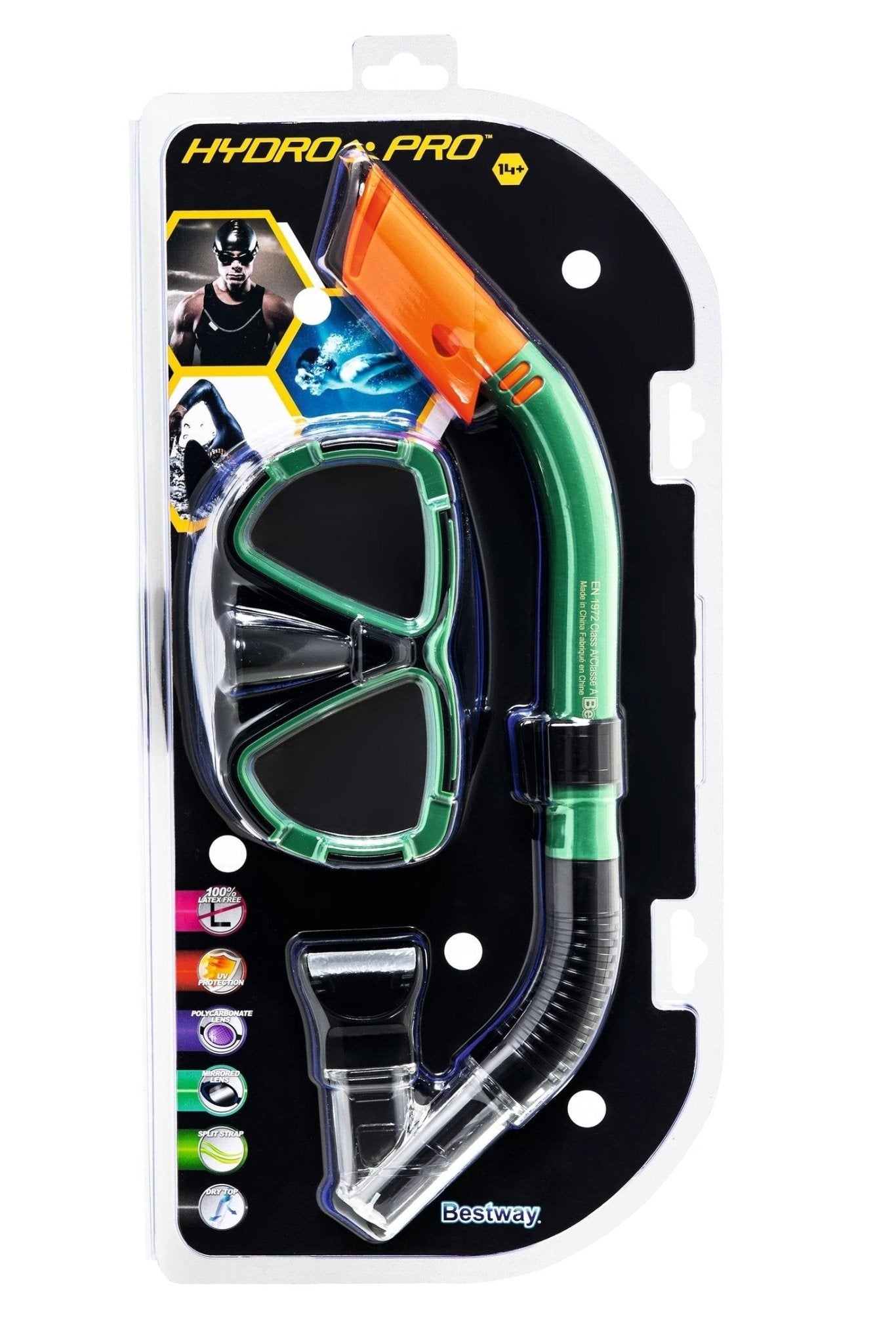 BESTWAY Hydropro Dive Mira Mask&Snorkelset - Marah Kids