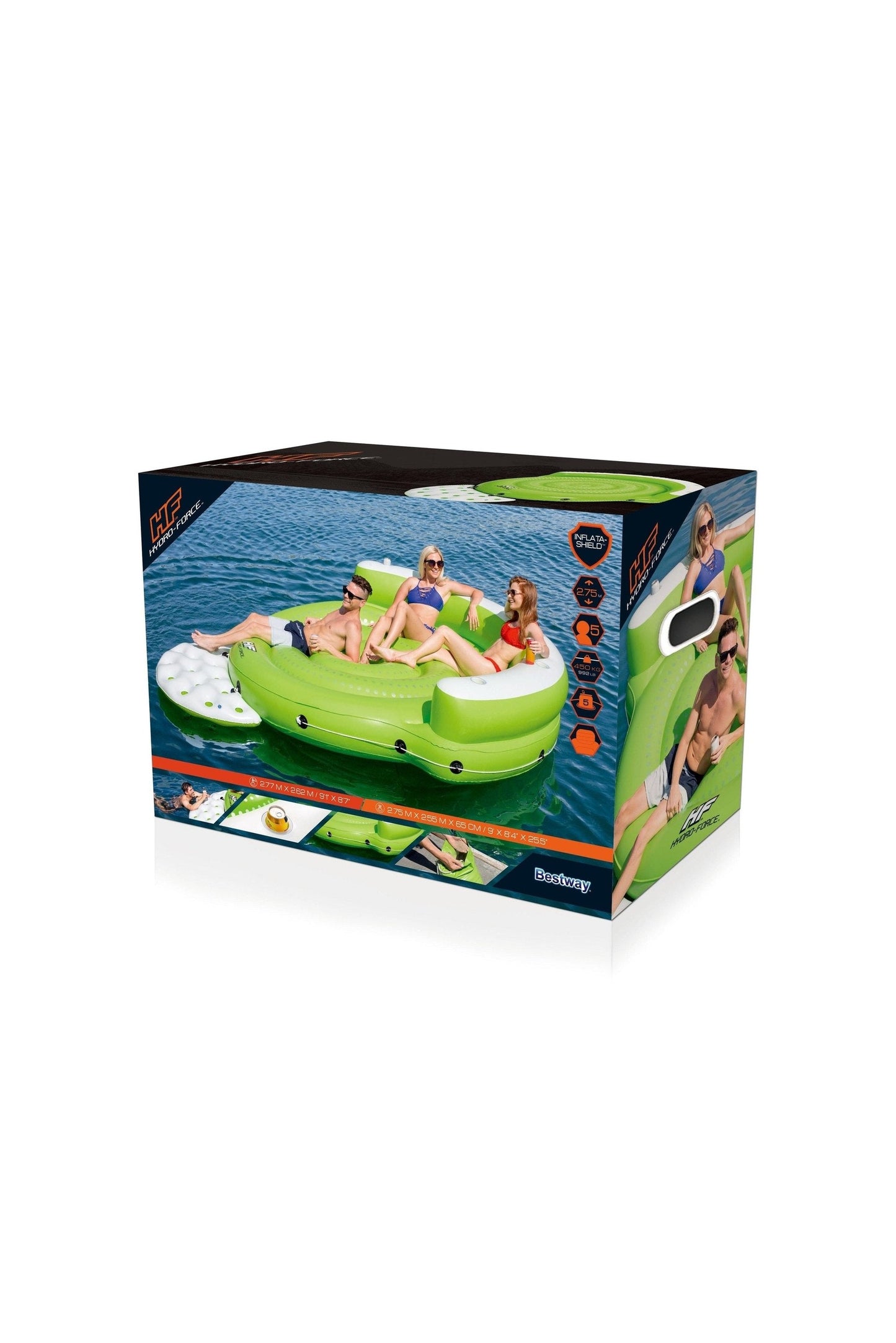 كرسي Bway Hydroforce Kick Back Lounge مقاس 277 × 262