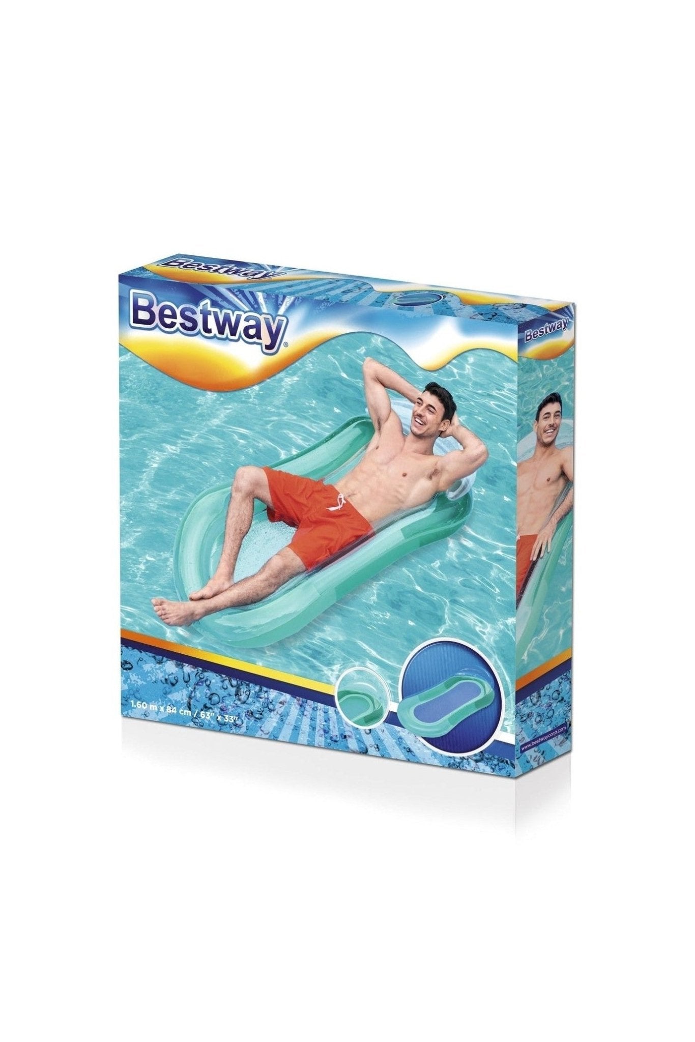 Bestway Lounge Aqua 160X84Cm - Marah Kids