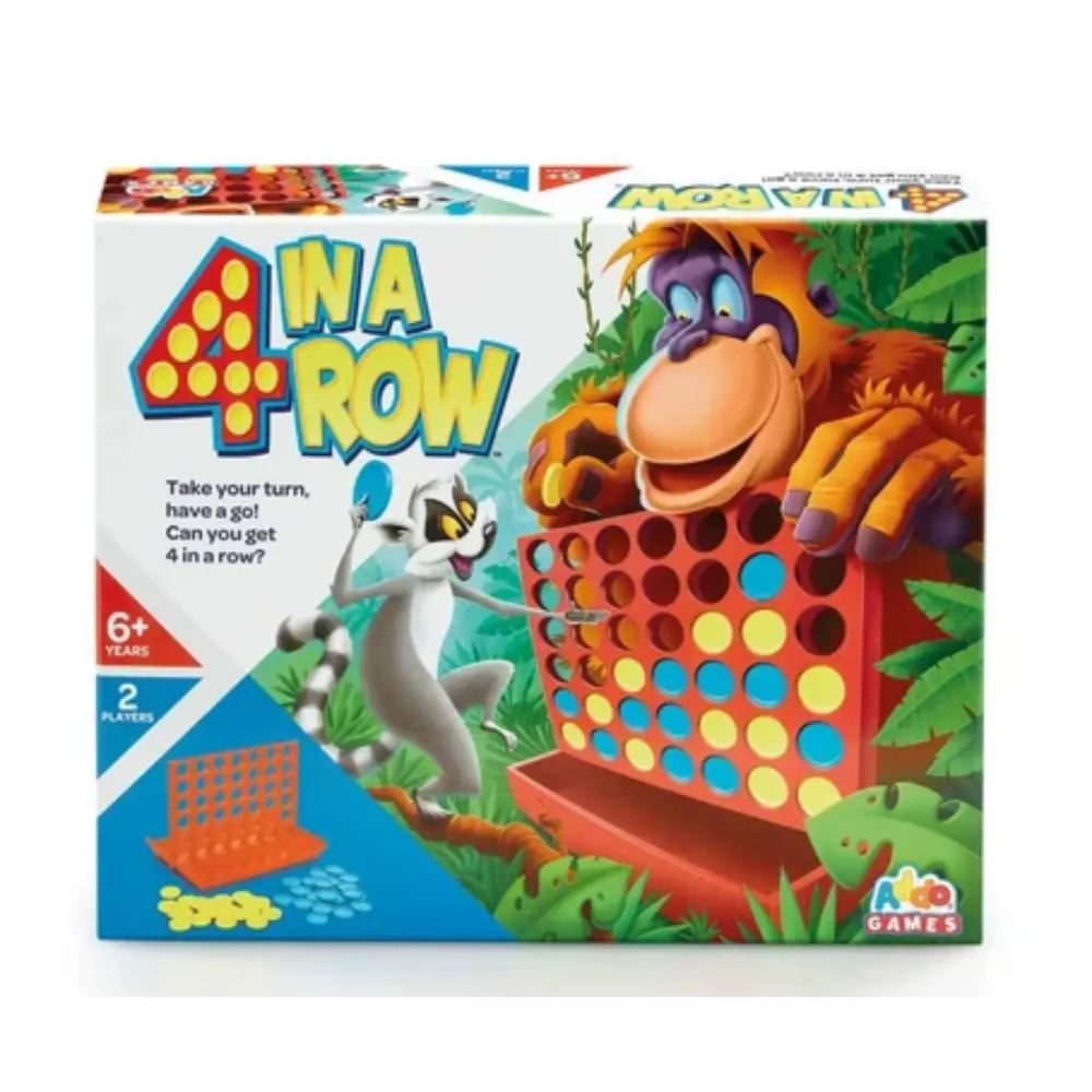 Addo Games 4 in a Row Game, Family Board Game, Games for Kids & Family