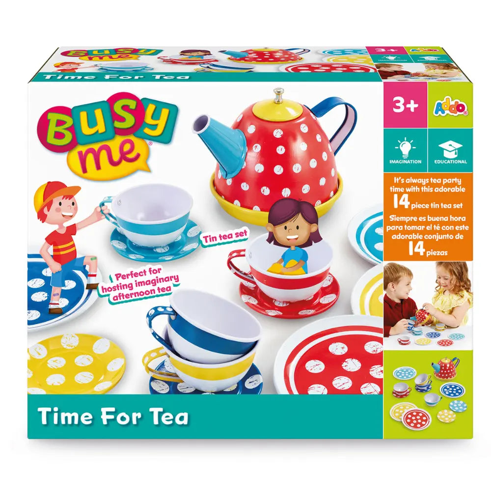 Addo Busy Me Time for Tea Playset, Pretend Toy, Role Play for Kids