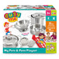 Addo Busy Me My Pots and Pans Playset, Pretend Toy, Role Play for Kids