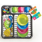 Addo Busy Me Lets Do the Dishes Playset, Pretend Toy, Role Play for Kids