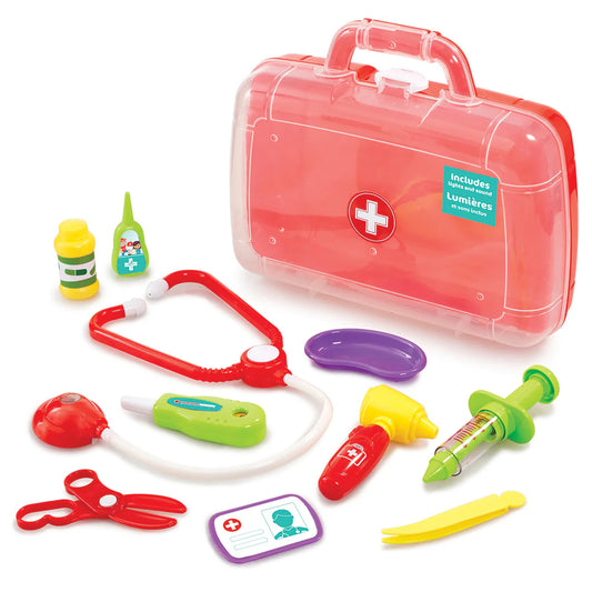 Addo Busy Me Medical Case, Roleplay, Doctor Set, Pretend-play Medical Tool Set, Toy Playset