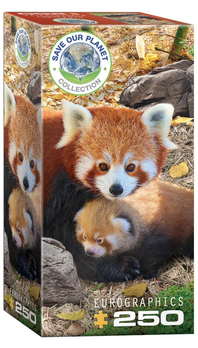Eurographics Puzzle 250 Red Pandas - Marah Kids