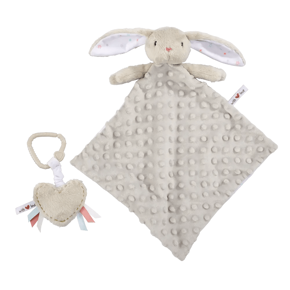 ELC Baby Bunny with Love Gift Set Grey - Marah Kids