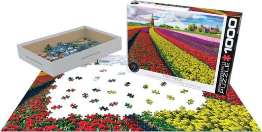 Eurographics Puzzle 1000 Tulip Fields - Marah Kids