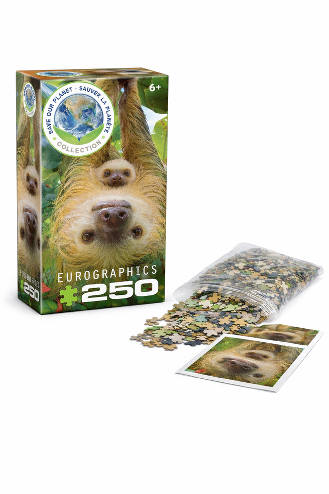 Eurographics Puzzle 250 Sloths - Marah Kids