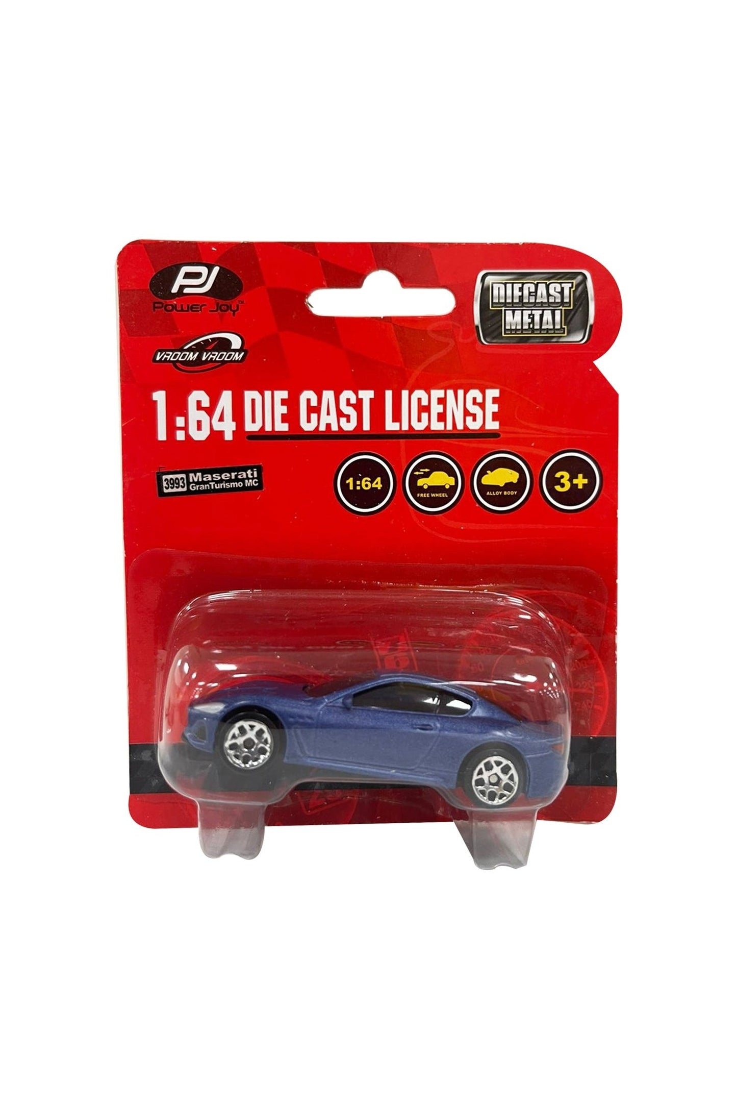 Power Joy Vroom Vroom Diecast Unif Licensed 1/64