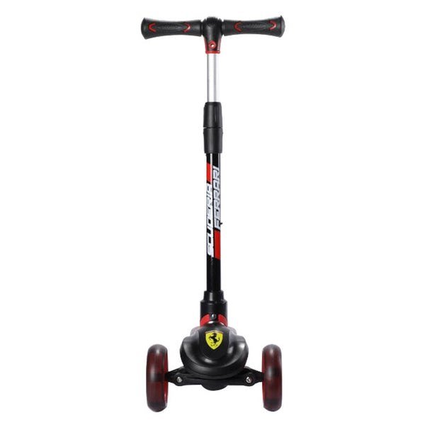 Ferrari Foldable Twist Scooter (Big Size) Black - Marah Kids
