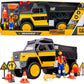 CAT Workforce Hauler Action Set – 18+ Piece Construction Playset - Marah Kids